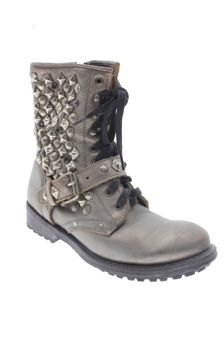 Botas de Ash de la talla 40, de color plateado de