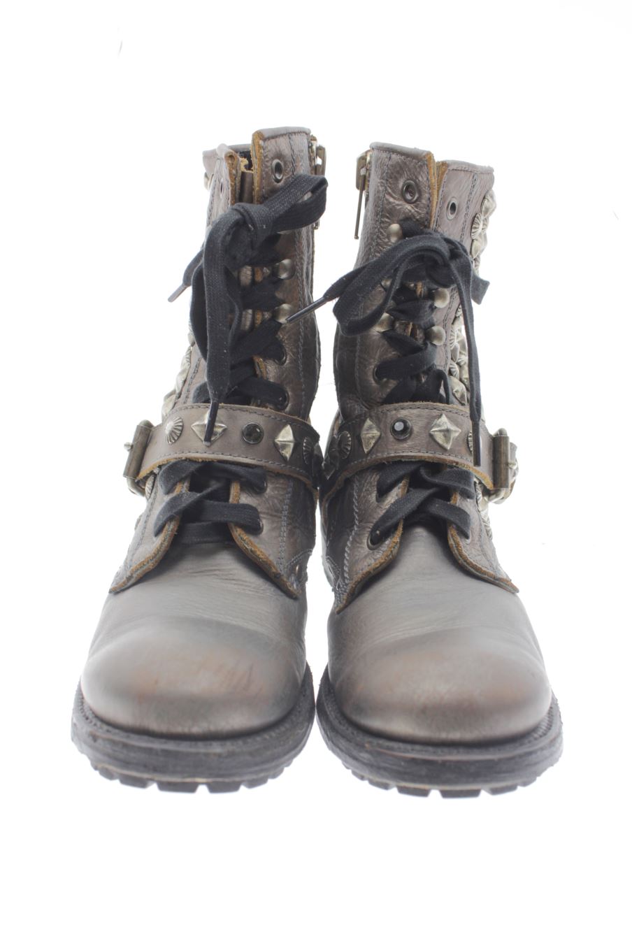 Botas de Ash de la talla 40, de color plateado de