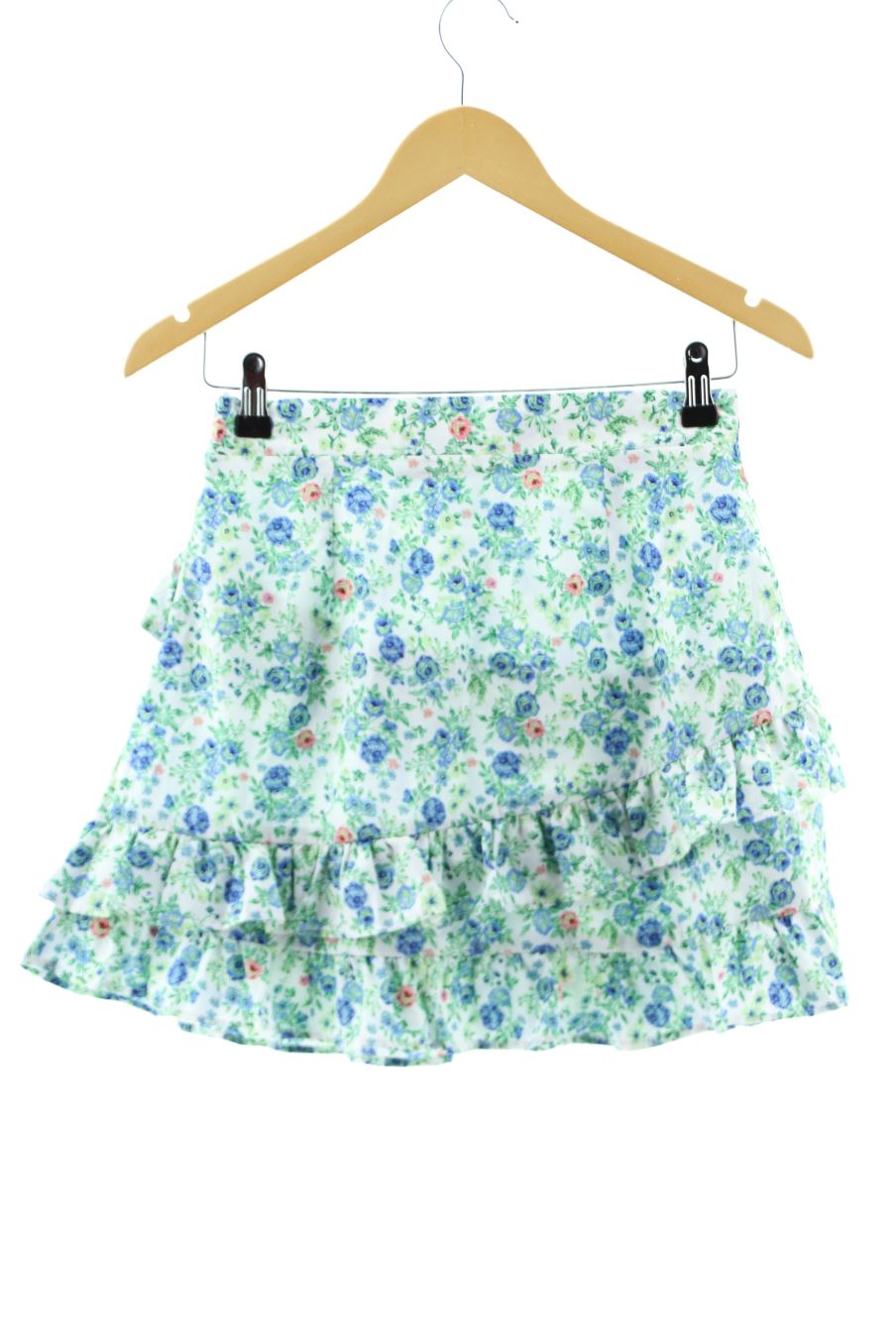 Jupe Boohoo de la taille 38, de couleur fleurs