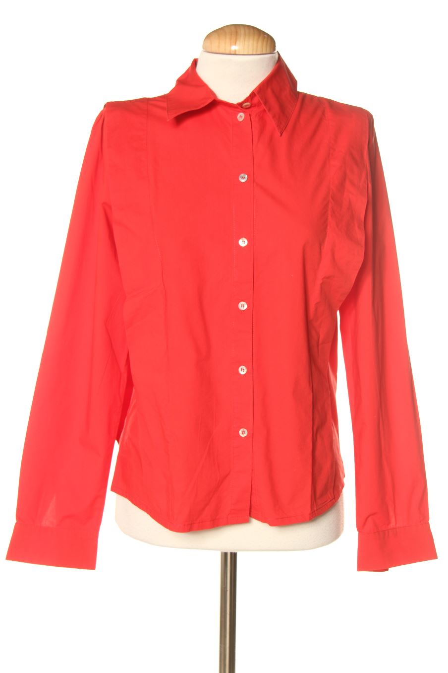 Chemise Monoprix de la taille 36, de couleur rouge