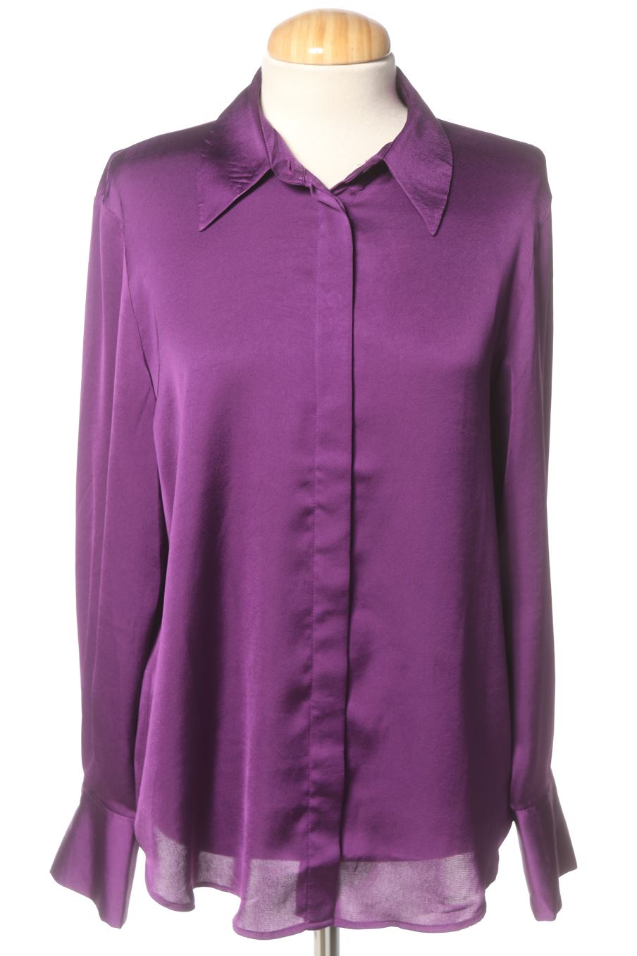 Chemise Mango de la taille S, de couleur pourpre