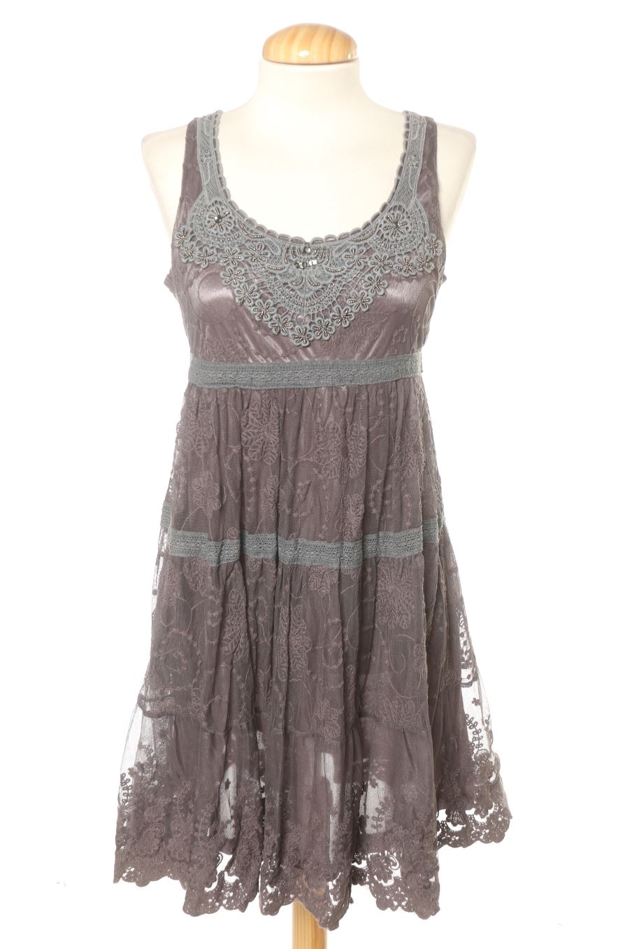 Robe casual An'ge de la taille S, de couleur gris