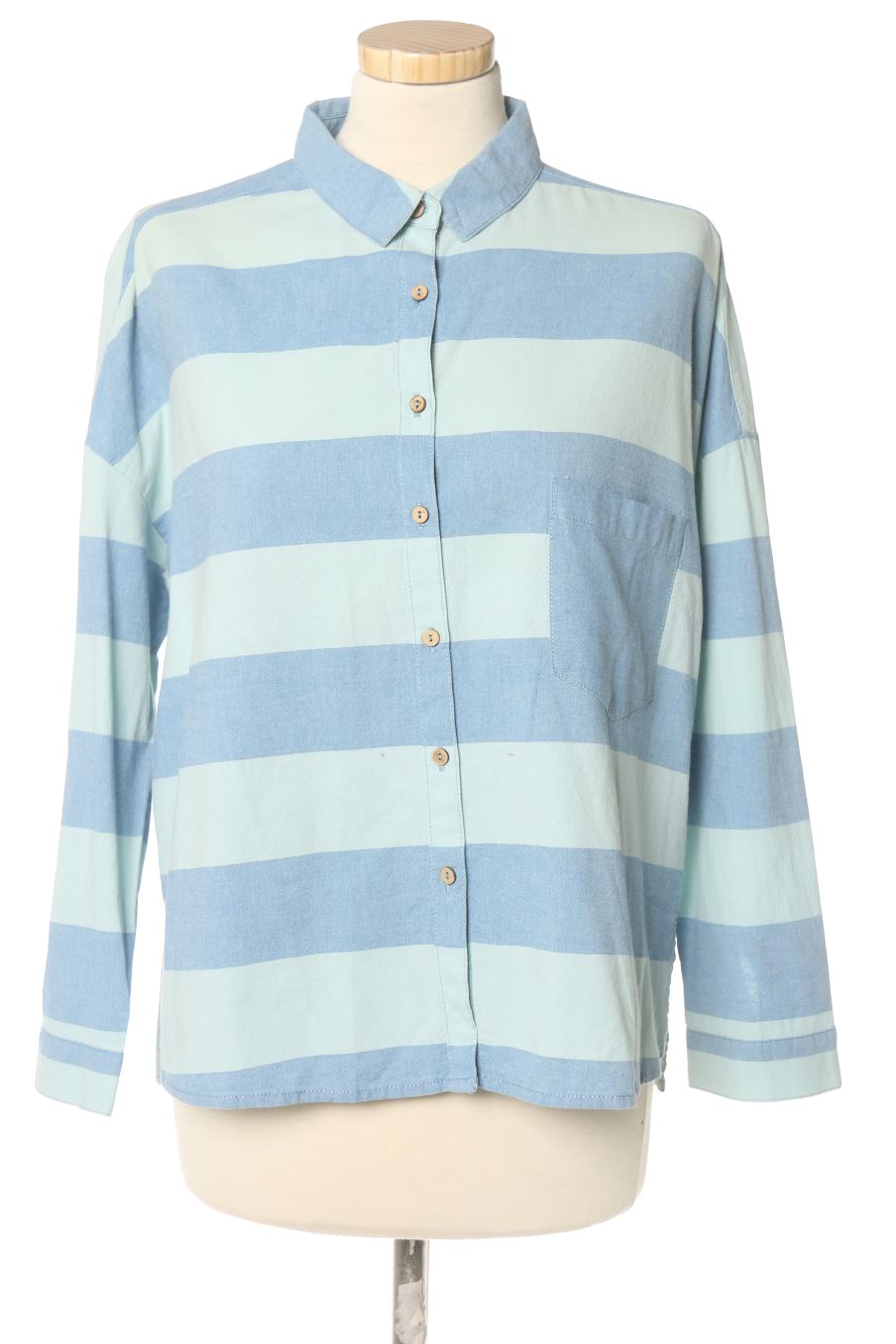 Chemise Pull & Bear de la taille S, de couleur rayures