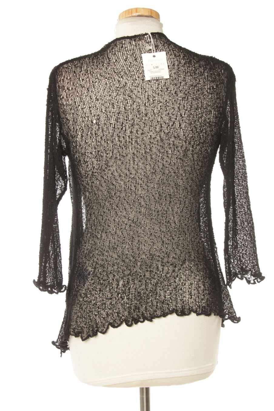 Chaqueta de natura de la talla M, de color negro