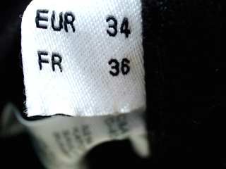 Jeans C&A de la taille 36, de couleur noir de denim