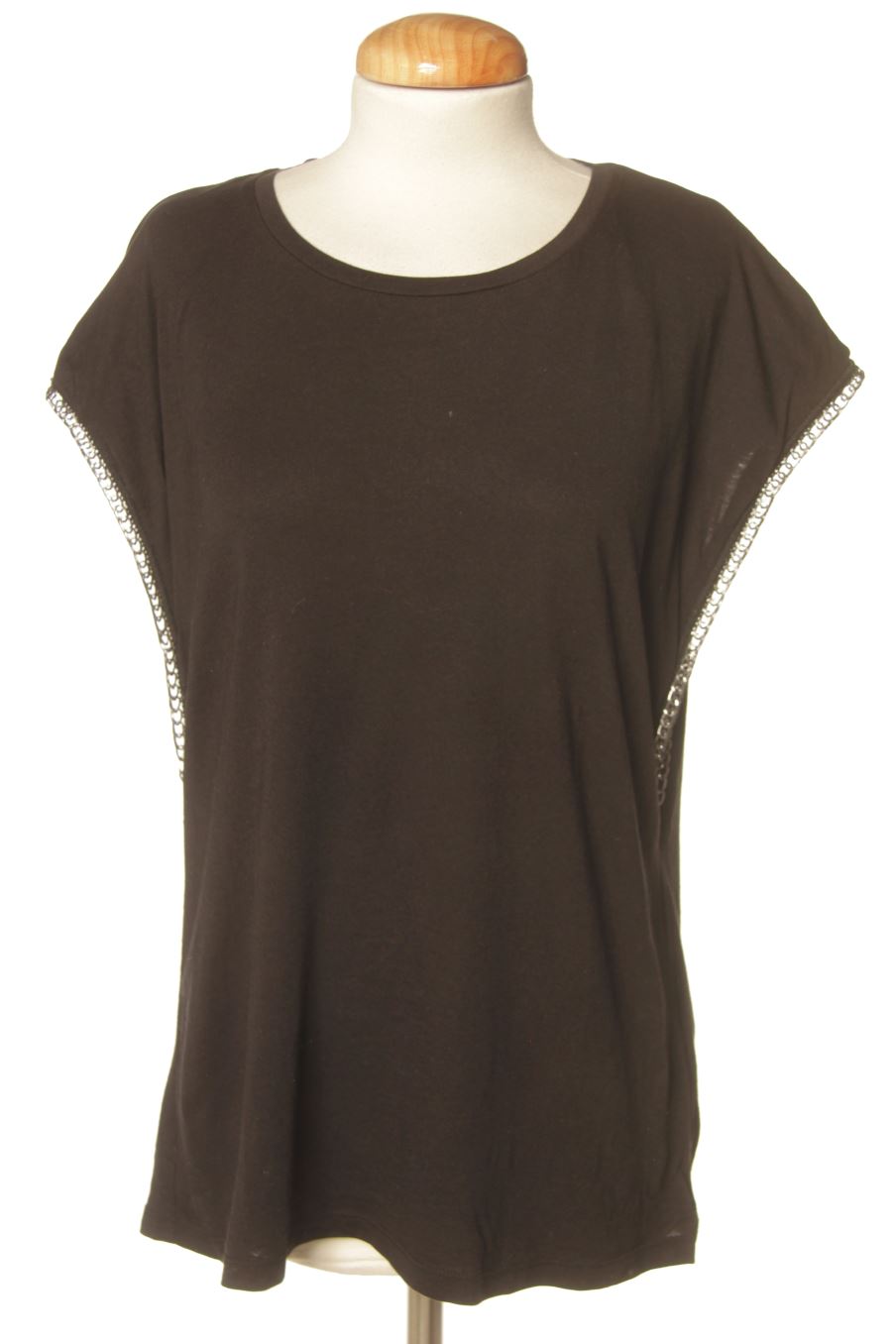 T-Shirt von Benetton Größe S, Farbe Schwarz, für