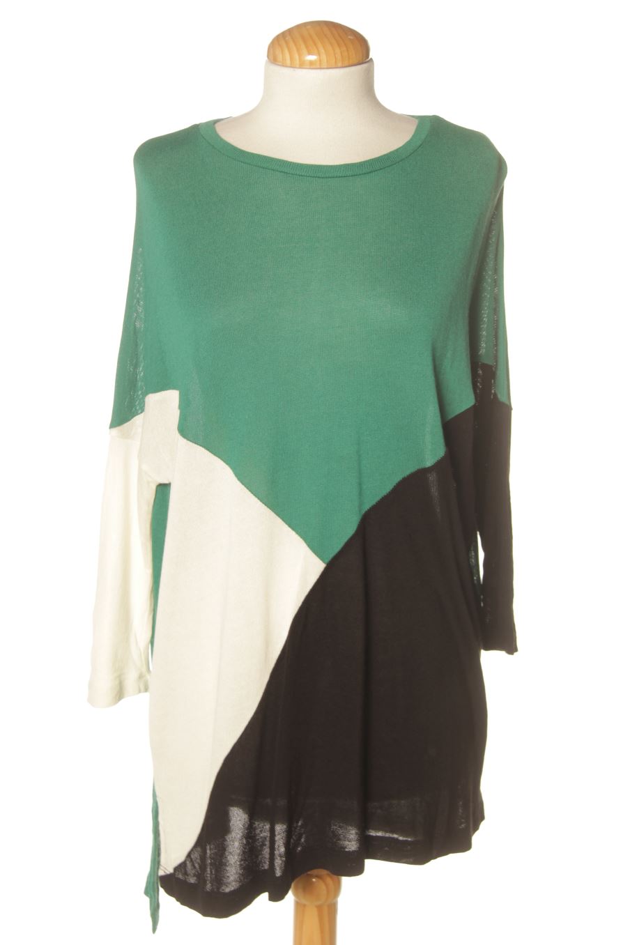 Pull Stradivarius de la taille S, de couleur vert