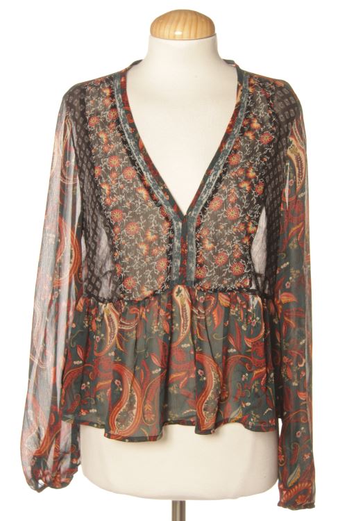 Langärmelige Bluse