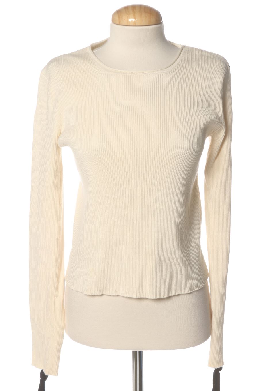 Pull Zara de la taille L, de couleur beige