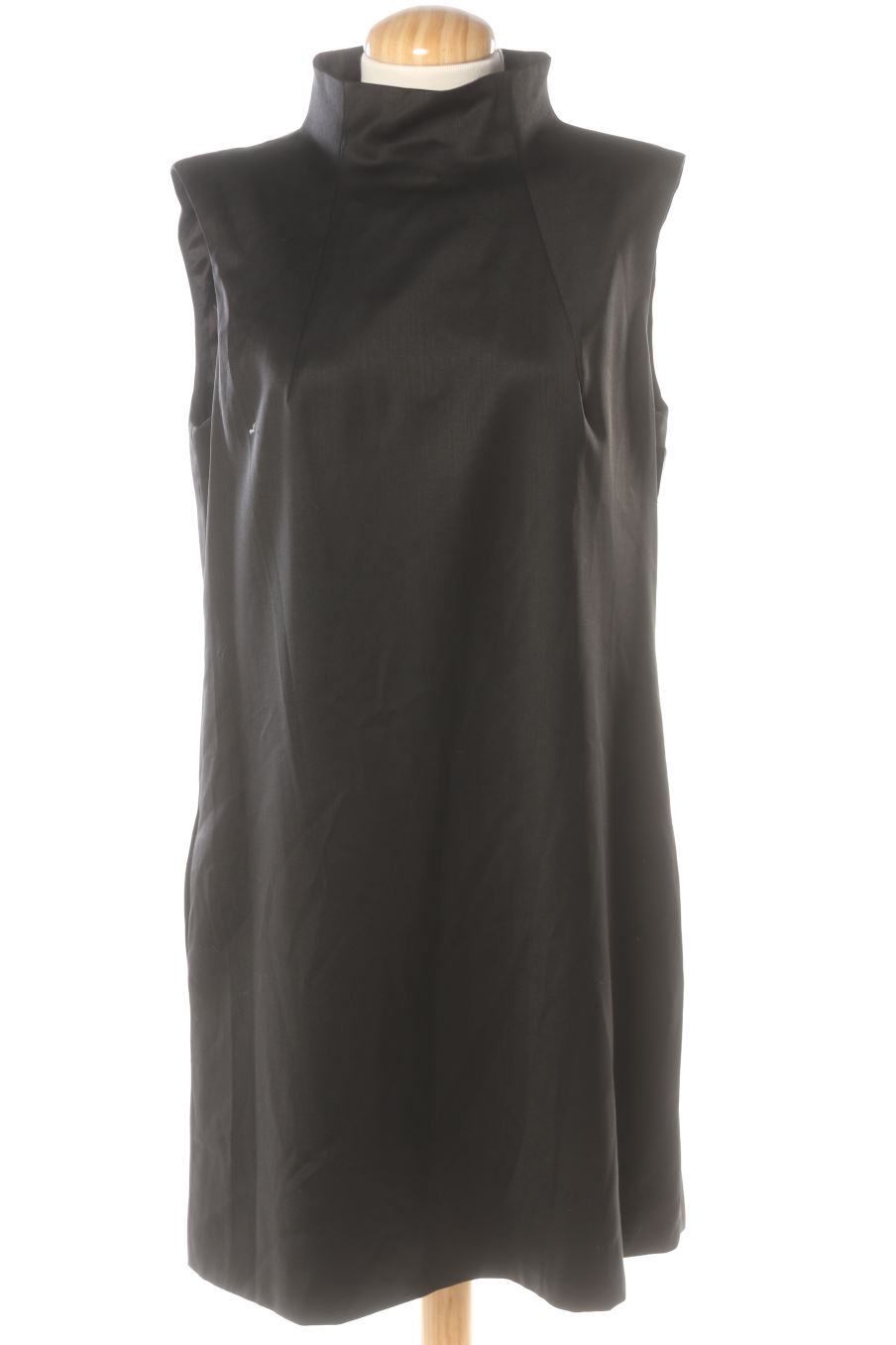 Vestido elegante de Zara de la talla L, de color negro