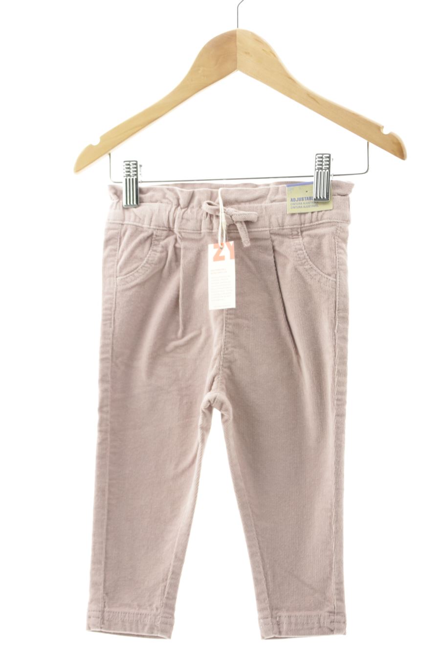 Pantalón de Zara de la talla 2 años de pana con etiqueta