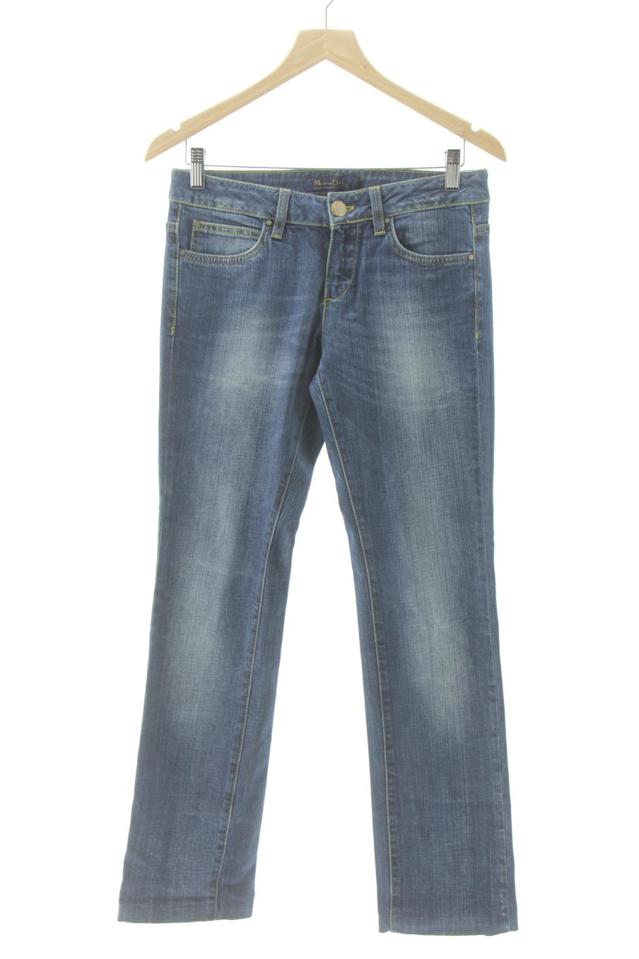 Jeans Massimo Dutti de la taille 36, de couleur bleu de denim