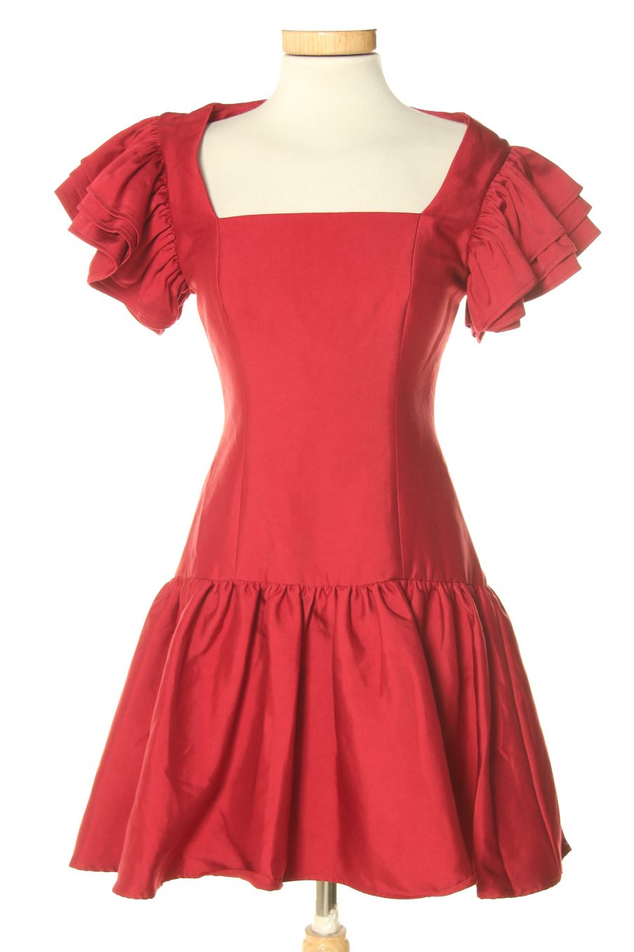 Vestido elegante de C/meo Collective de la talla XS, de color rojo