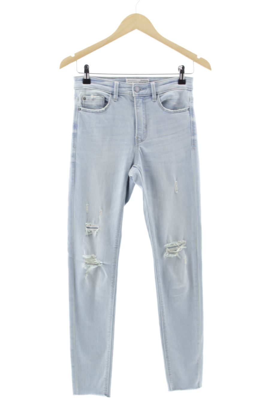 Vaquero de Stradivarius de la talla 36, de color azul de ropa vaquera