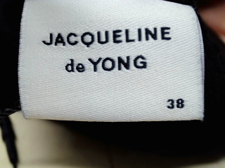 Hose von Jacqueline De Yong Größe 38, Farbe Schwarz, für
