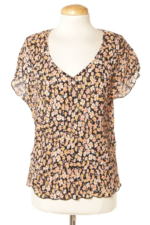 Blusa a maniche corte