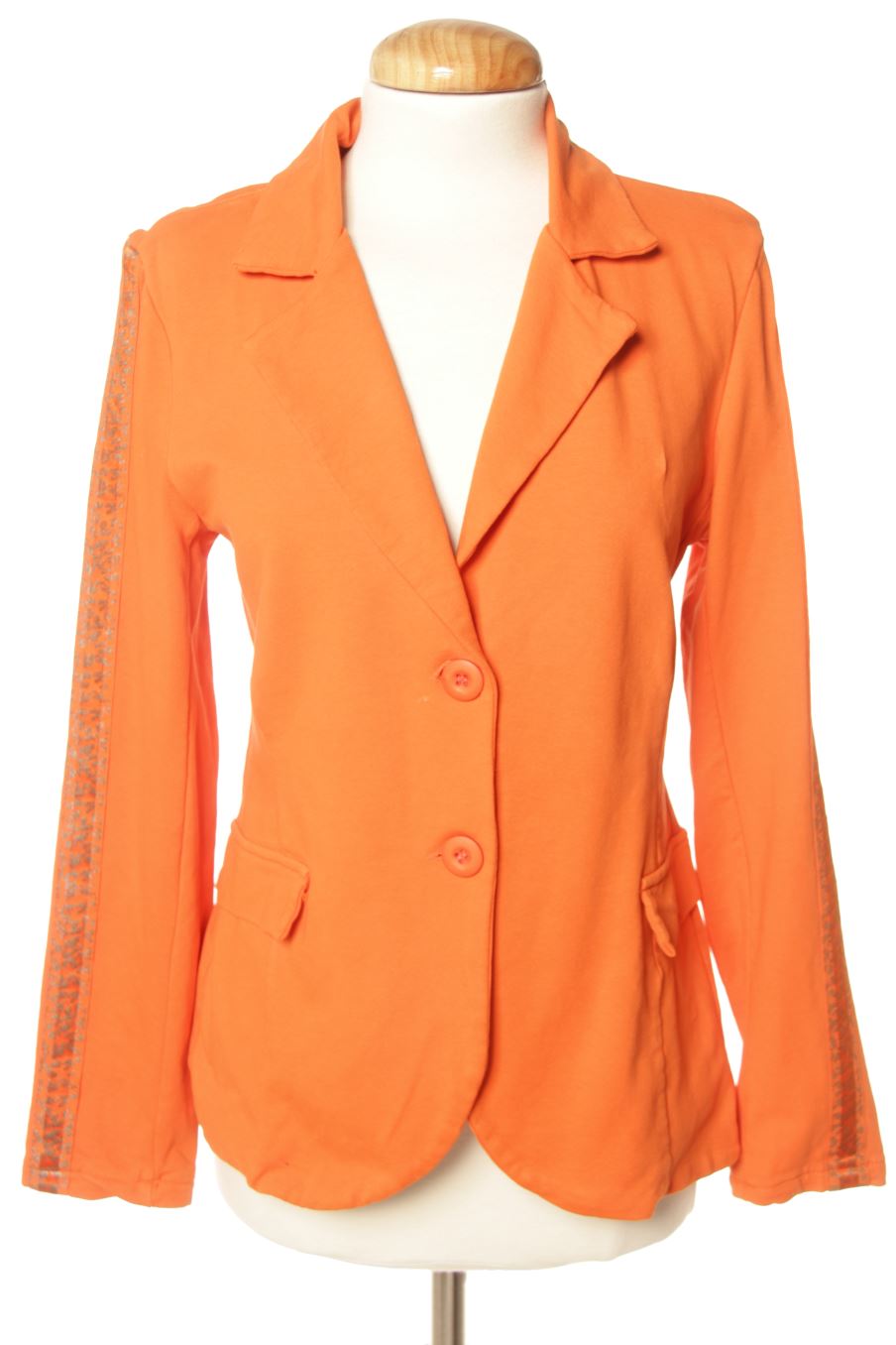 Blazer Made in italy de la taille 38, de couleur orange