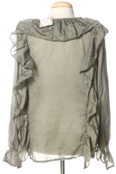 Blusa a maniche lunghe Unica Made in italy