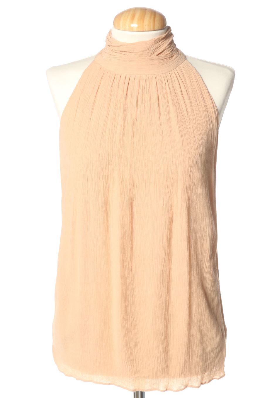 Top de Massimo Dutti de la talla 34, de color beige