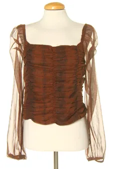 Blusa a maniche lunghe M Mango, foto 1 di 2