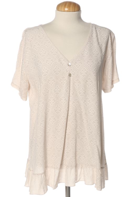 Blusa de manga corta