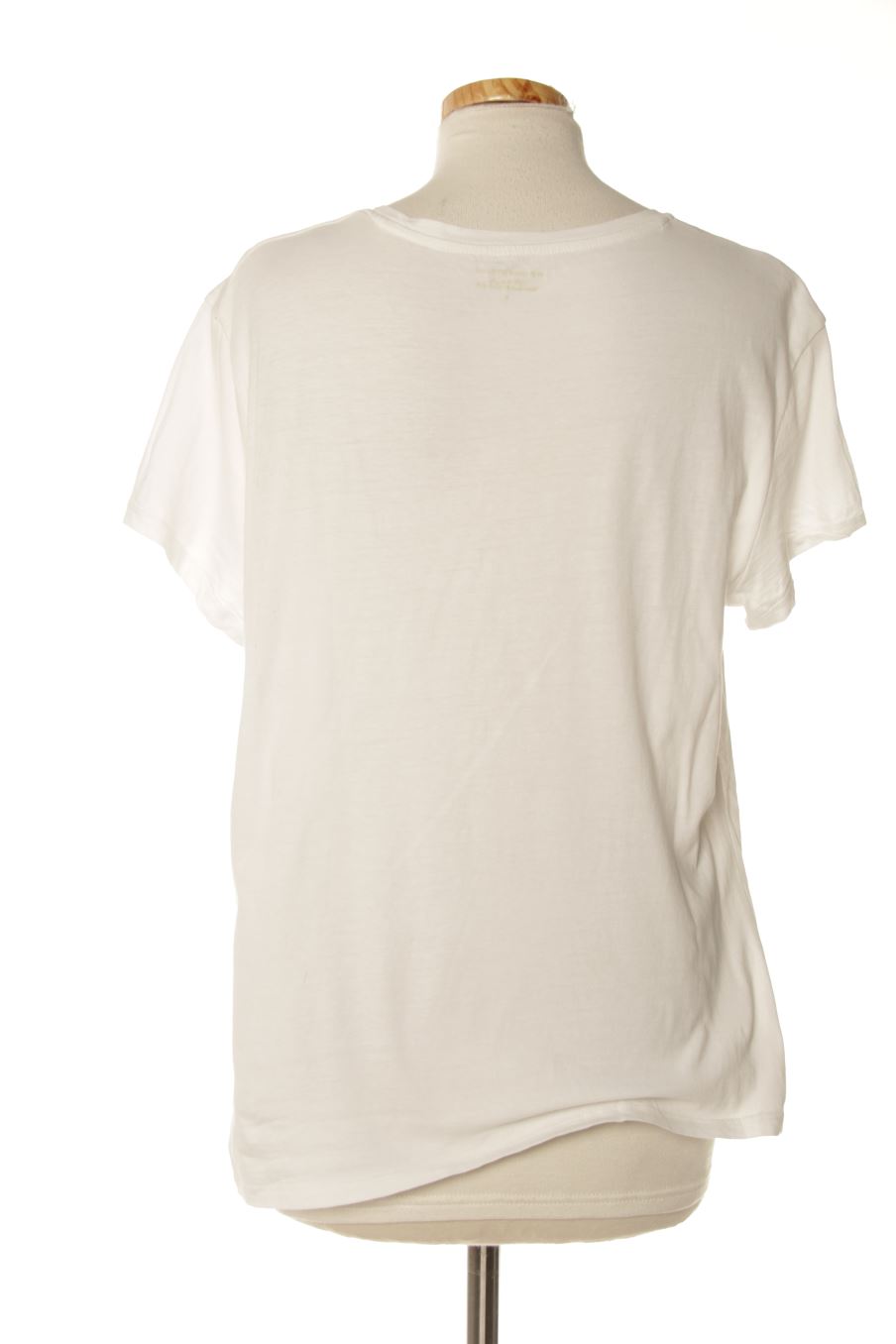 T-shirt Monoprix de la taille XL, de couleur blanc