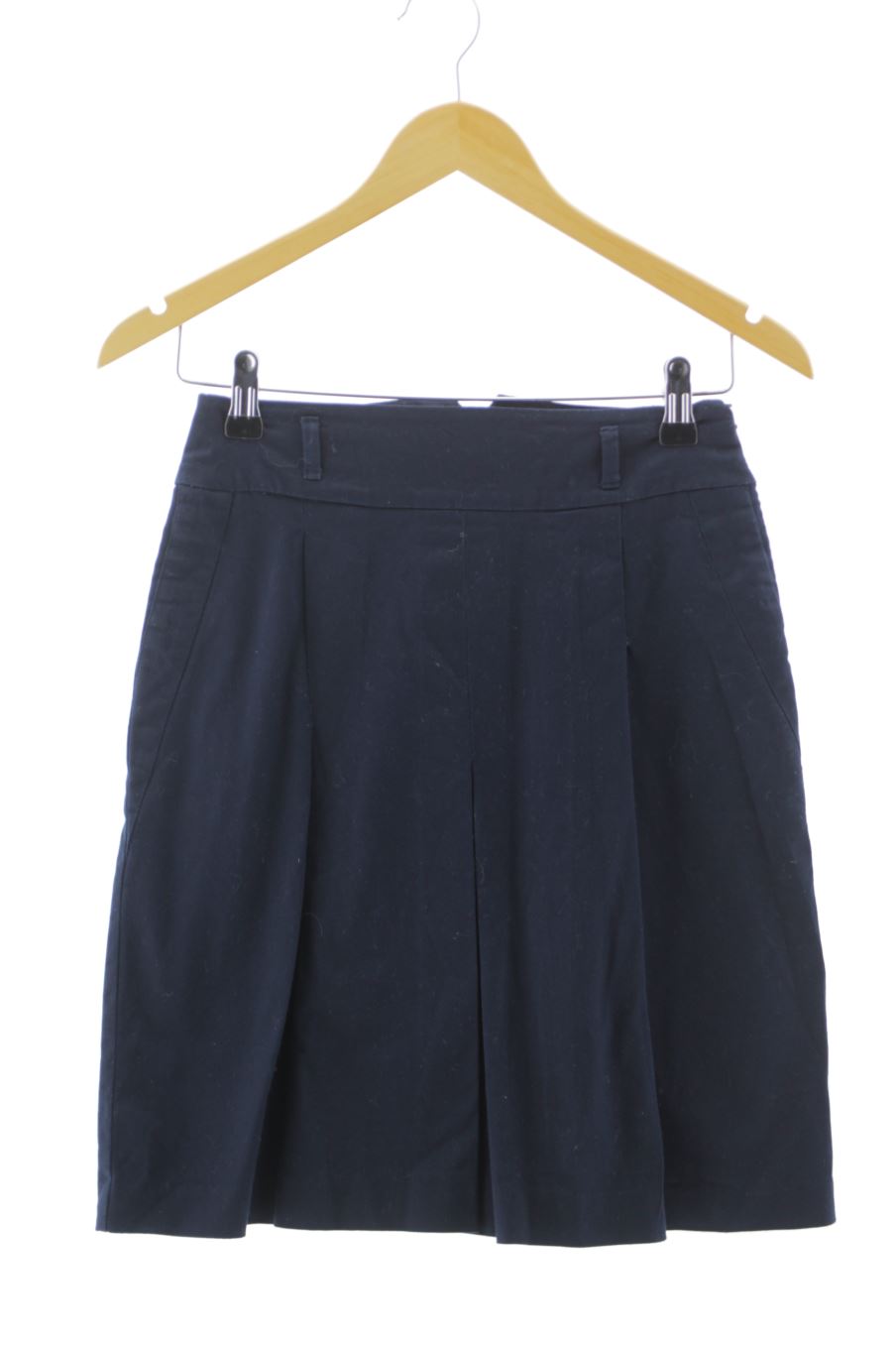 Jupe Zara de la taille XS, de couleur bleu marine
