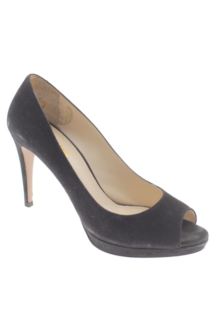 Zapatos de tacon de Prada de la talla 37, de color negro de