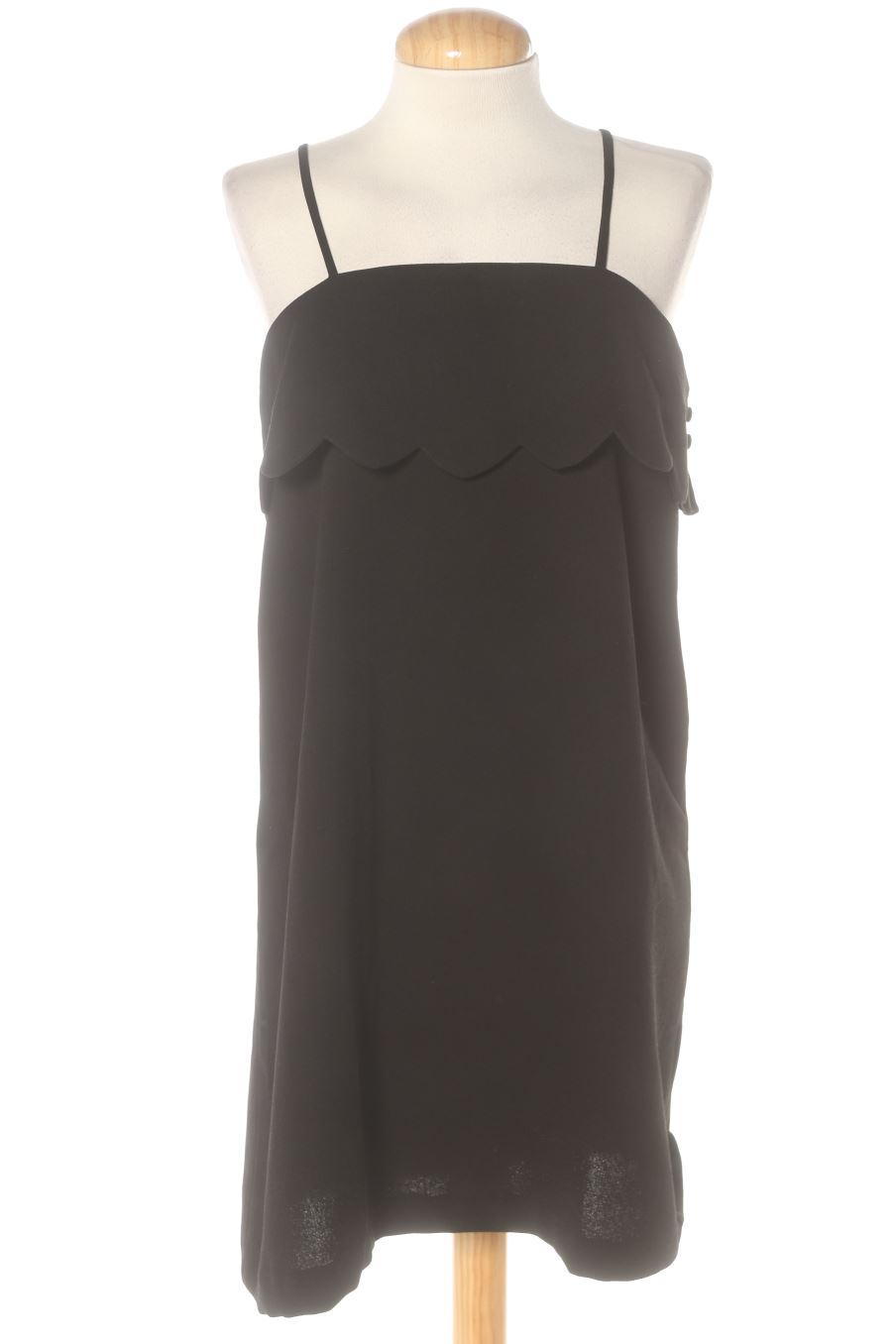 Vestido casual de Naf Naf de la talla 38, de color negro