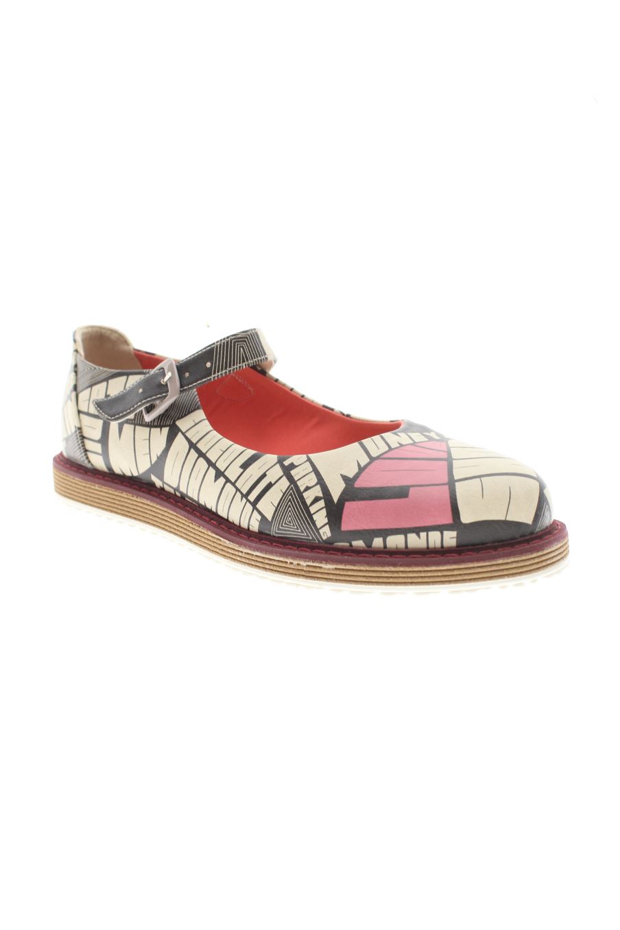 Zapatos planos de Dogo shoes de la talla 39, de color beige de