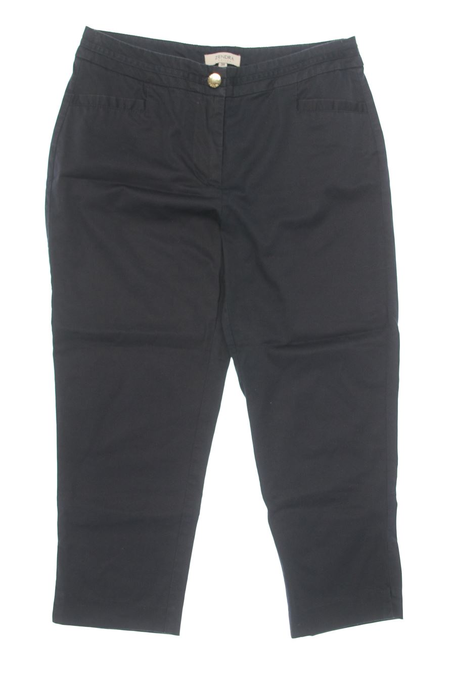 Pantalon Zendra de la taille 38, de couleur bleu marine
