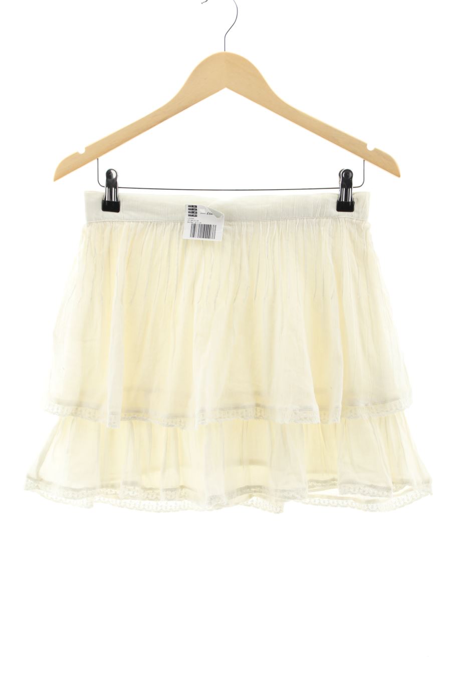 Jupe Etam de la taille 36, de couleur blanc