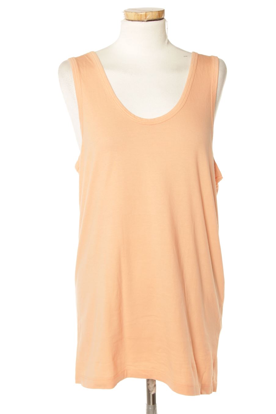 Camiseta sin mangas de Asos Tall de la talla M, de color naranja