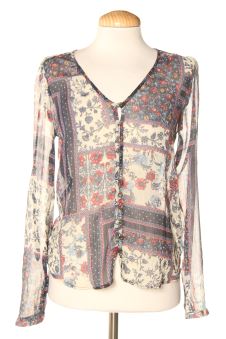 Blusa a maniche lunghe XS Mango, foto 1 di 2