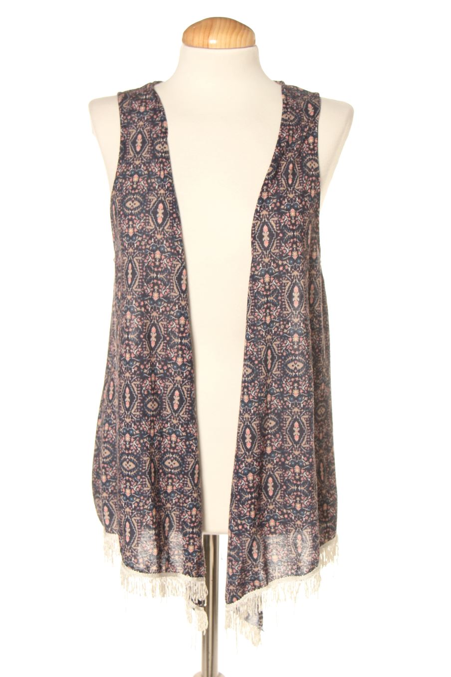 Chaleco de tela de PERCENTIL de la talla S, de color estampado