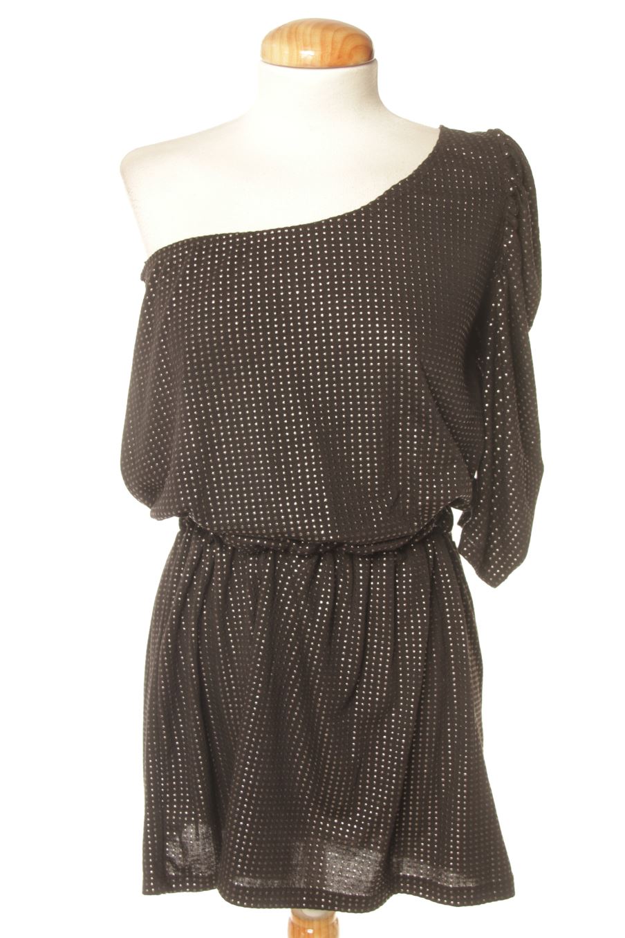 Robe casual Zara de la taille M, de couleur noir