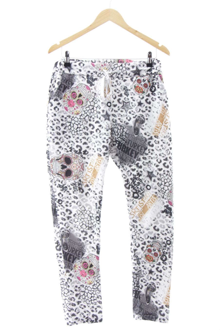 Pantalon Casual Made in italy de la taille Taille unique, de couleur imprimés
