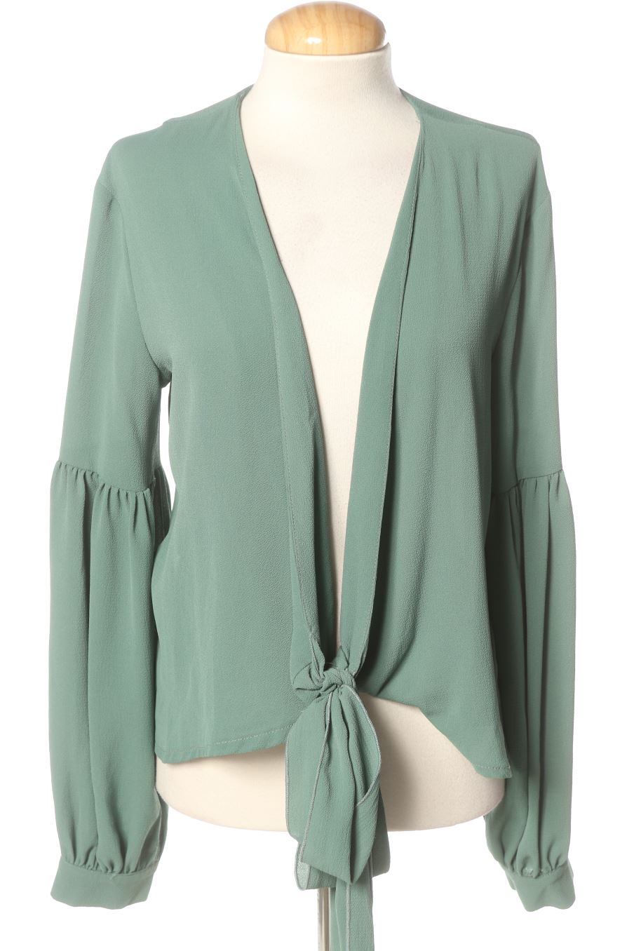 Blouse à manches longues Cayma de la taille Taille unique, de couleur vert