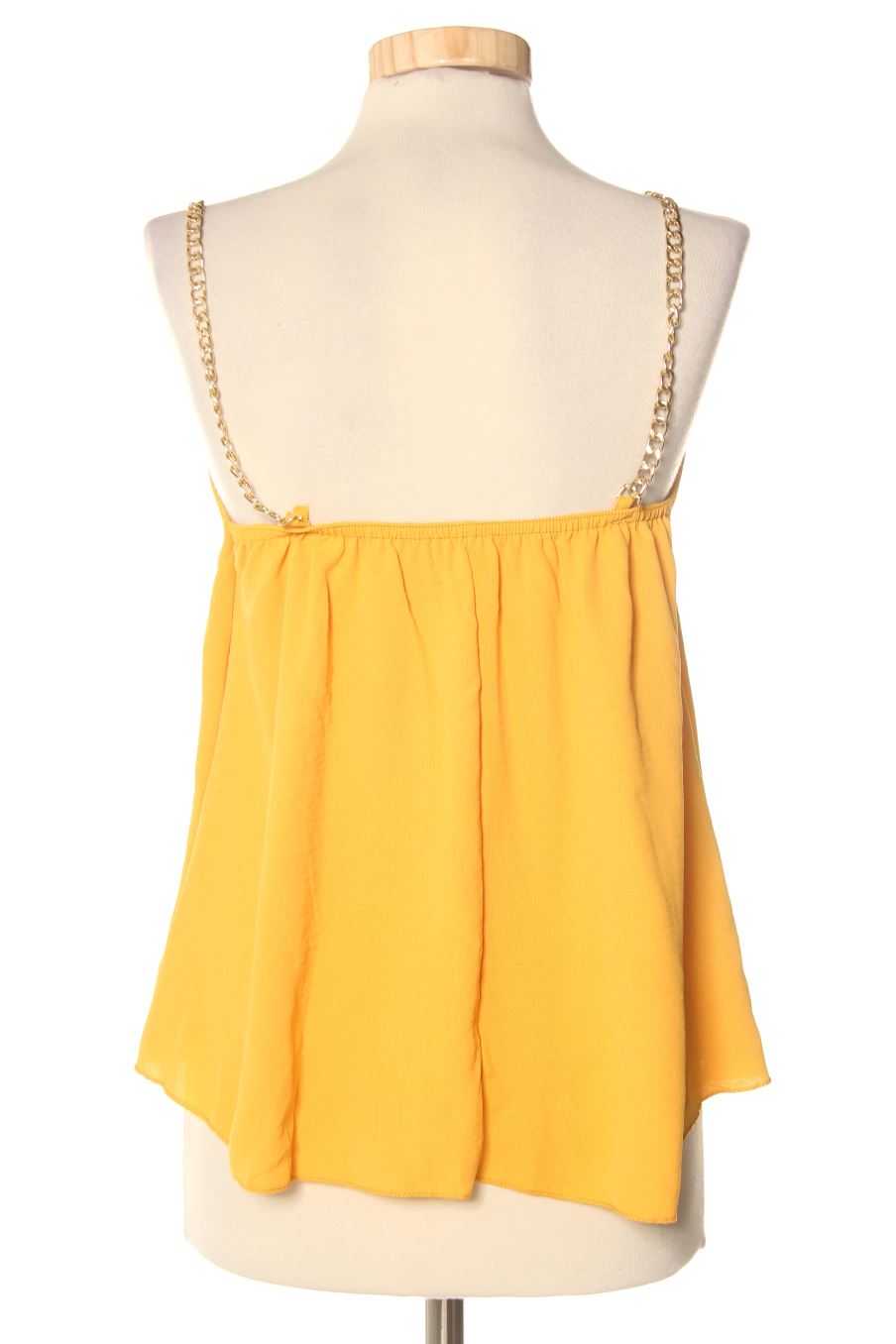 Top de PERCENTIL de la talla M, de color amarillo