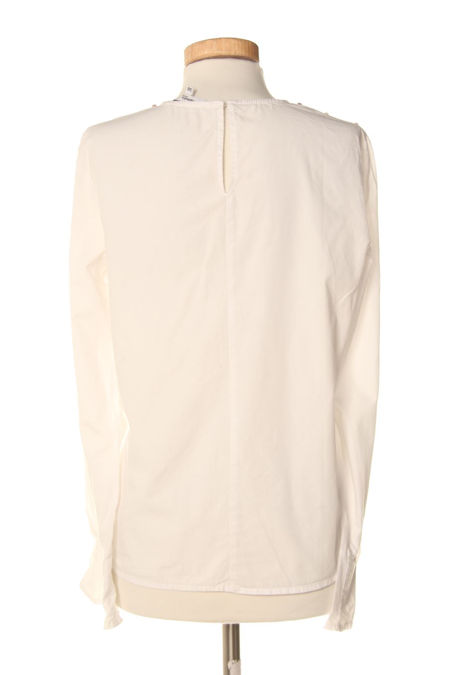 Blouse à manches longues Fórmula Joven de la taille 38, de couleur blanc