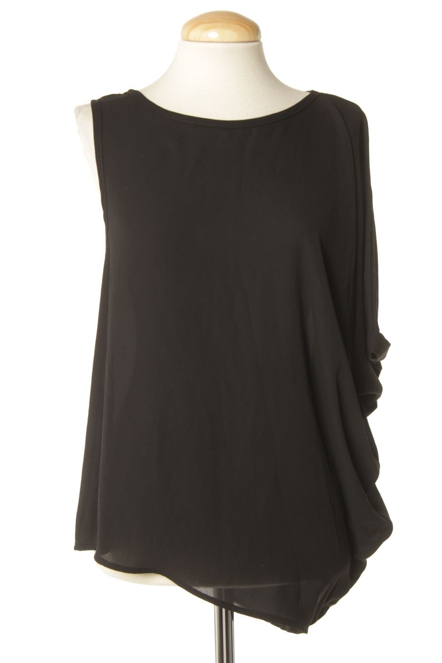 Blouse à manches courtes Forever 21 de la taille M, de couleur noir