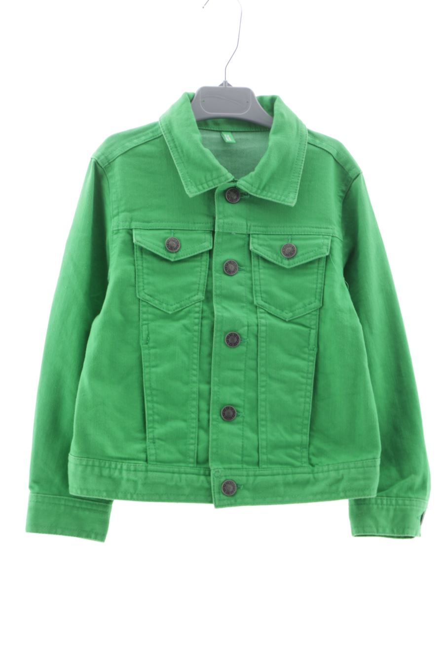 Cazadora de Benetton de la talla 4 años de denim de segunda mano