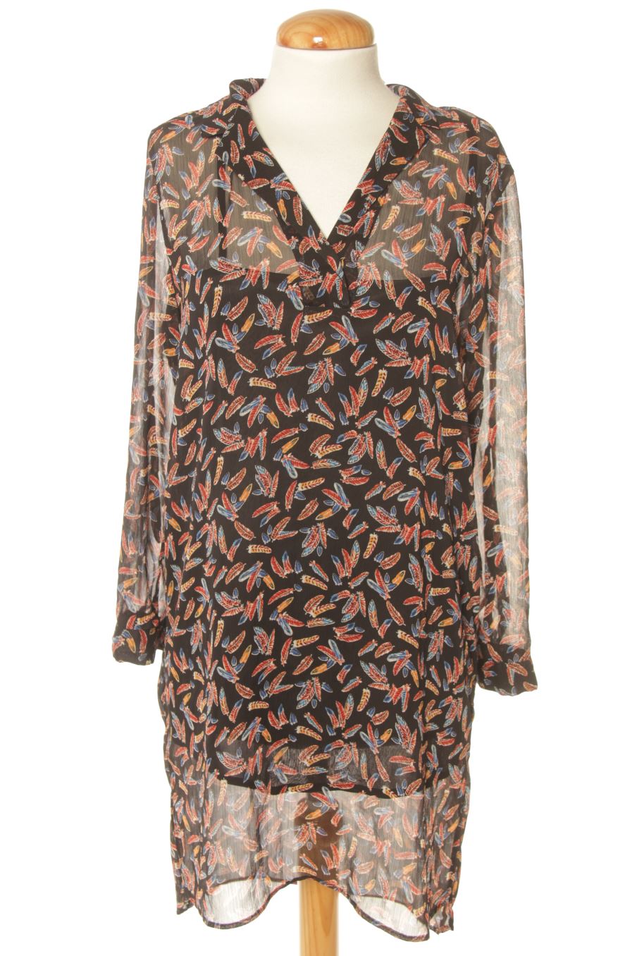 Vestido casual de Mango de la talla S, de color estampado