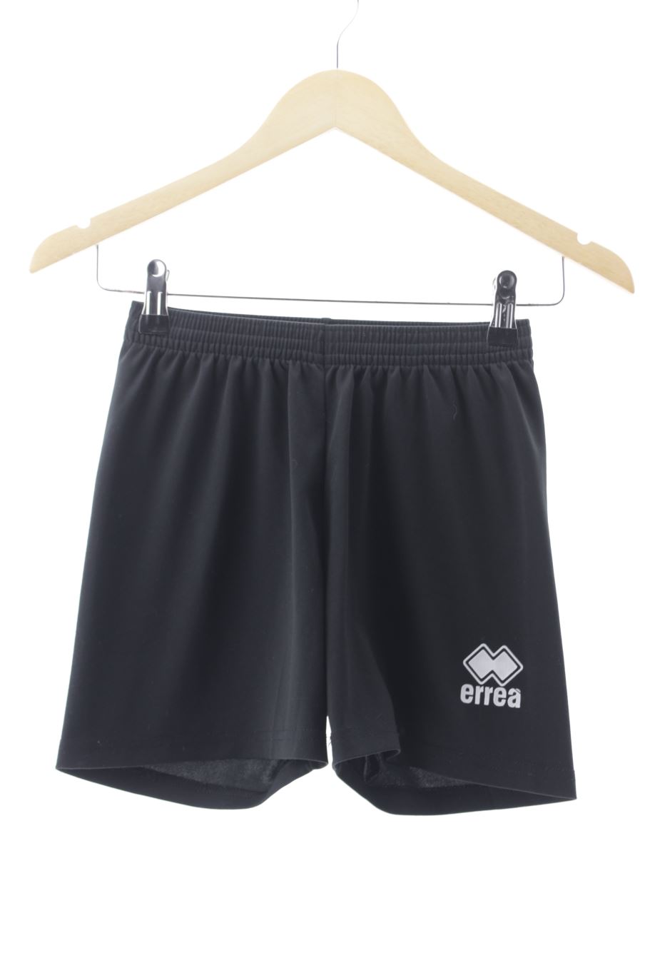 Pantalon corto de deporte de Errea de la talla XXS, de color negro