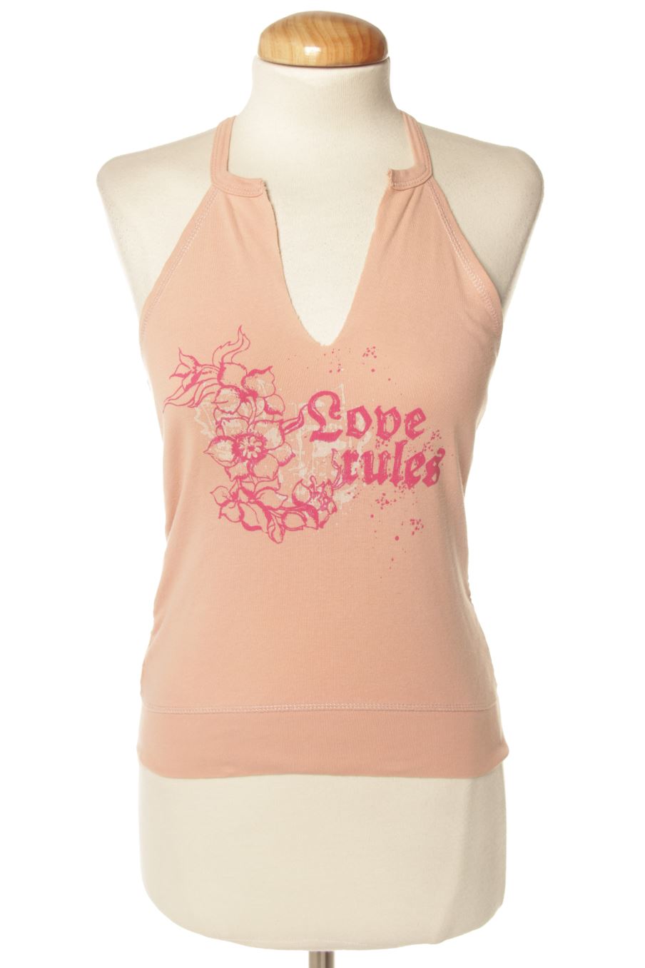 Camiseta sin mangas de SICKO NINETEEN de la talla S, de color rosa