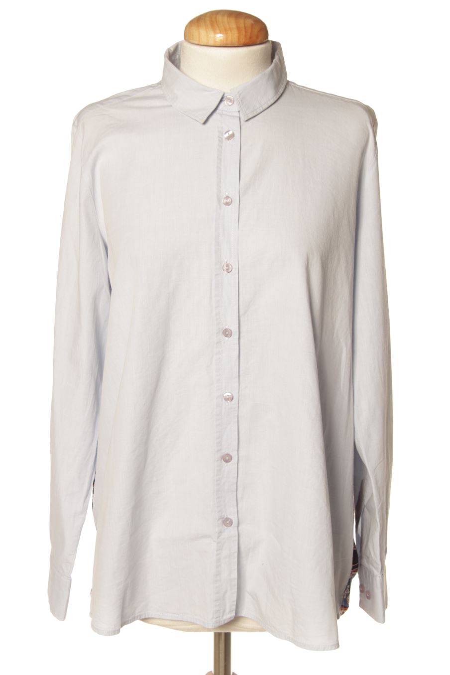 Camicia de Milano de la talla 38, de color blu