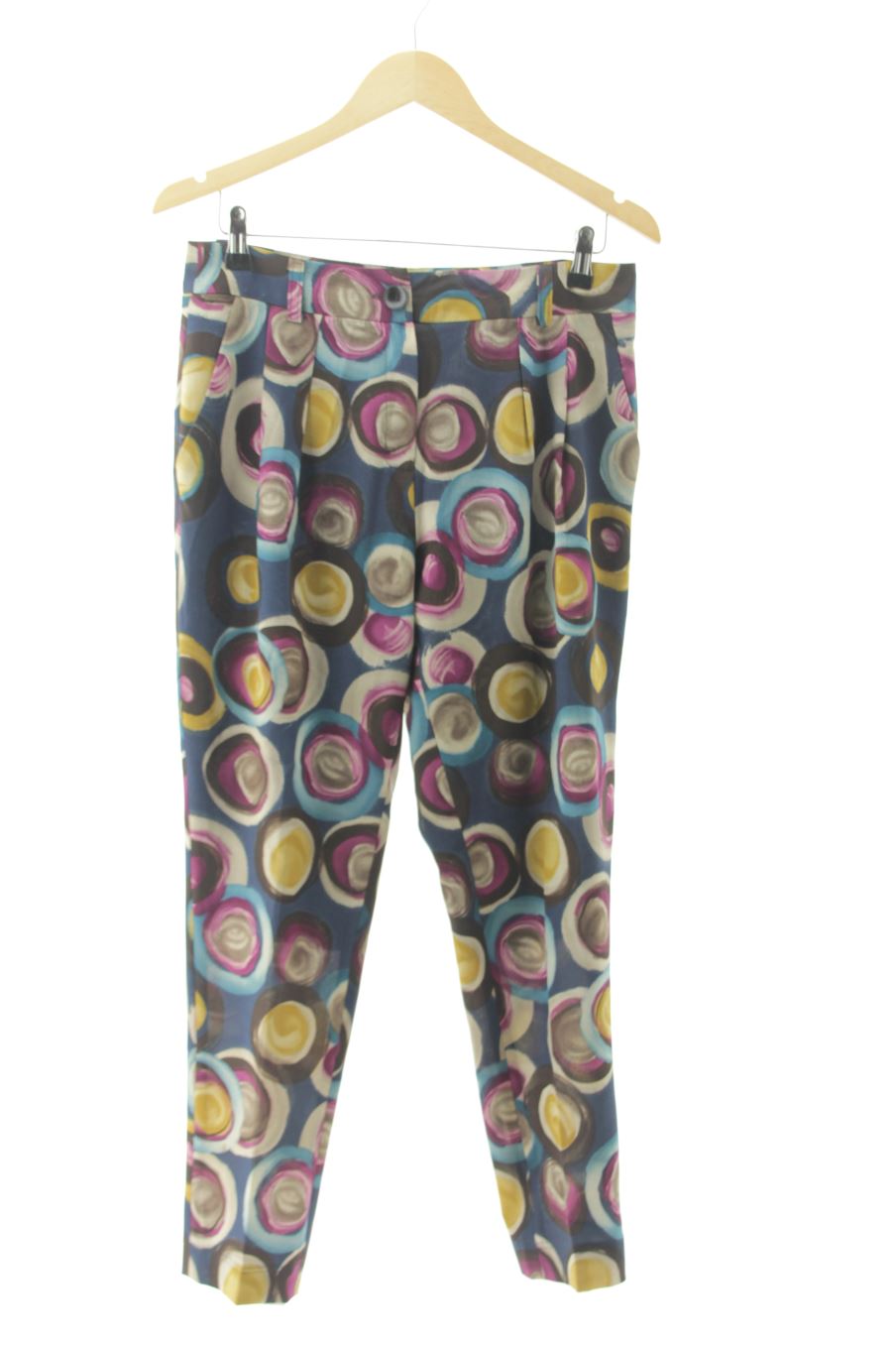 Pantaloni de Maria Grandes de la talla 40, de color stampato