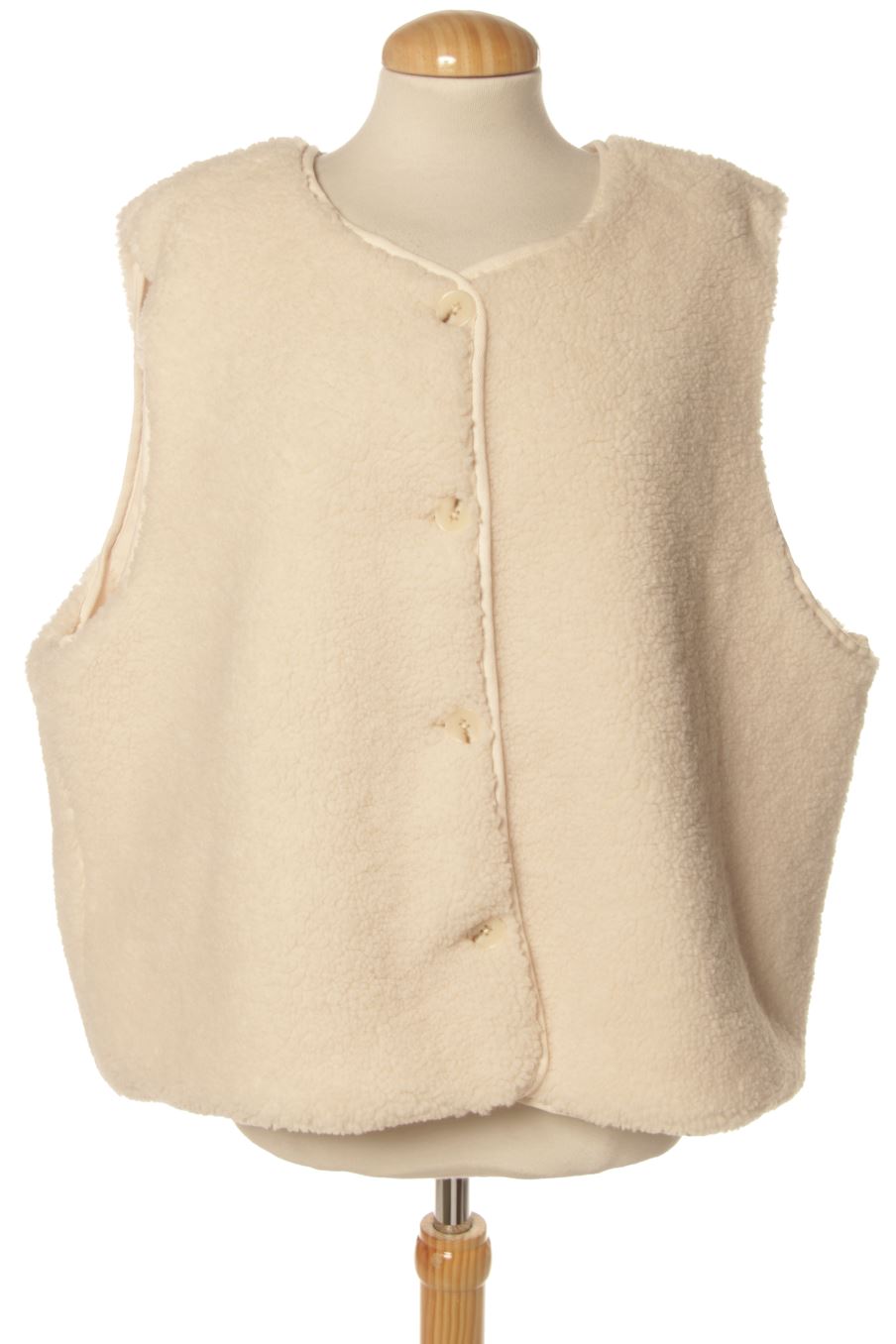 Gilet imbottito de Gémo de la talla XL, de color bianco