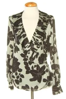 Blusa de manga larga S Mango, foto 1 de 2