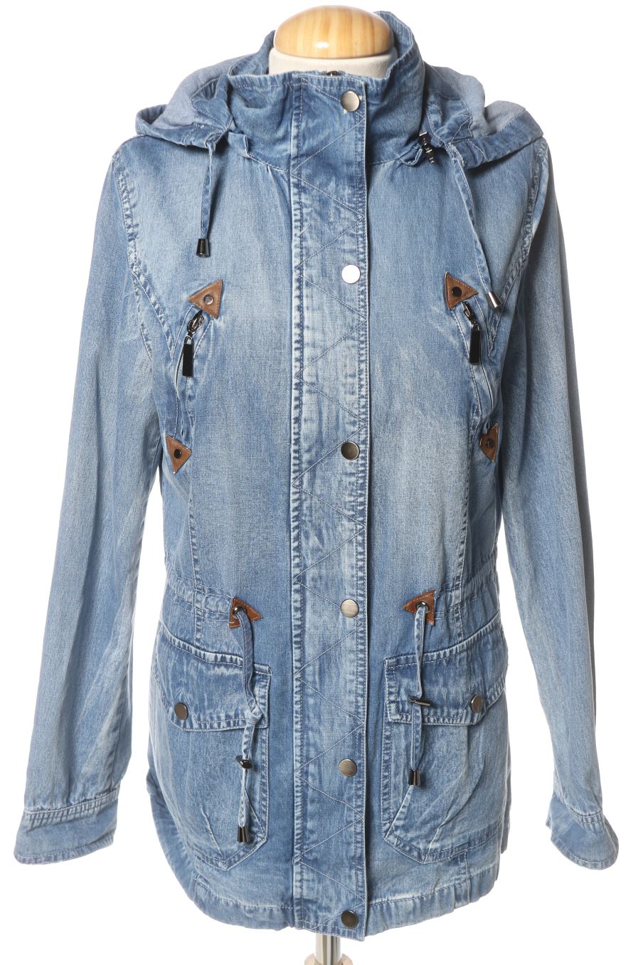 Cazadora de Fittiway de la talla S, de color azul de ropa vaquera